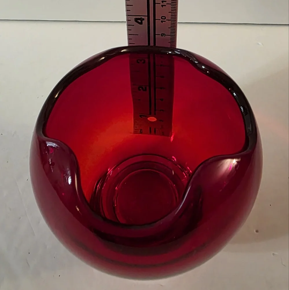 Viking Epic Rose Bowl Ruby Red
